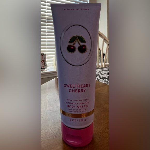 Bath & Body Works Other - Bath and Body Works Sweetheart Cherry Body Cream Full Size LE New